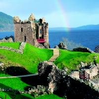 Urquhart Castle bij Loch Ness